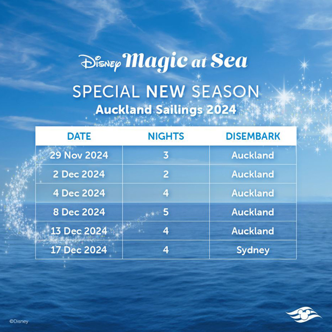 Disney Magic at Sea 2024 & 2025 Sailings Submit your enquiries Now